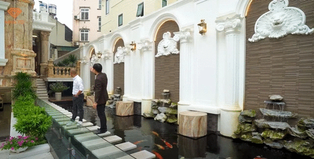 Cận cảnh biệt thự rộng 500m2 như cung điện của đại gia Thái Nguyên - Hình 6 Can canh biet thu rong 500m2 nhu cung dien cua dai gia Thai Nguyen-Hinh-6