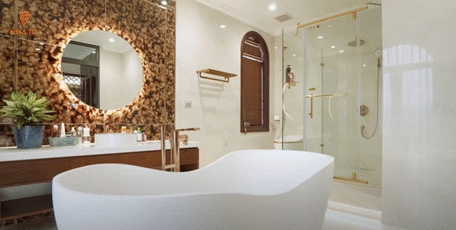 Cận cảnh biệt thự rộng 500m2 như cung điện của đại gia Thái Nguyên - Hình 13 Can canh biet thu rong 500m2 nhu cung dien cua dai gia Thai Nguyen-Hinh-13