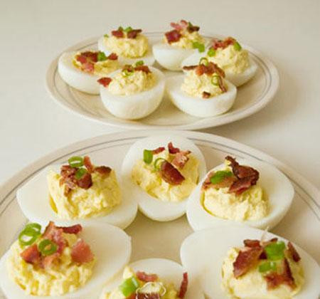 Trứng phủ Mayone.