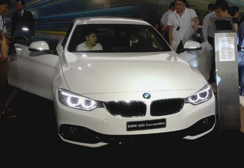 BMW 428i Convertible.
