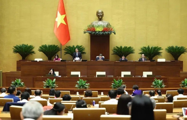 Quốc hội chiều 26-6. Ảnh: QUANG PHÚC 22.jpg