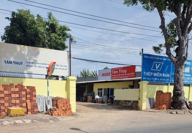 Công ty TNHH Tâm Thủy có địa chỉ trụ sở tại Số 26-28 Bạch Đằng, Phường 4, Thành phố Trà Vinh, Trà Vinh. (Ảnh: Thiên Hương-Lê Vũ) untitled.jpg