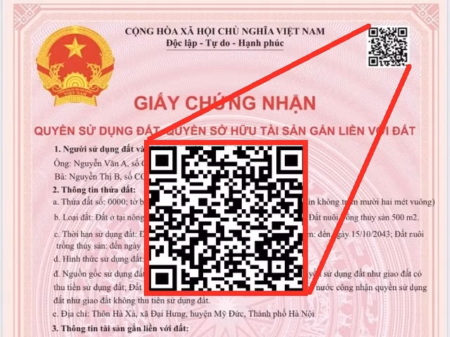 Thong tin tu ma QR tren so do moi co y nghia ra sao?
