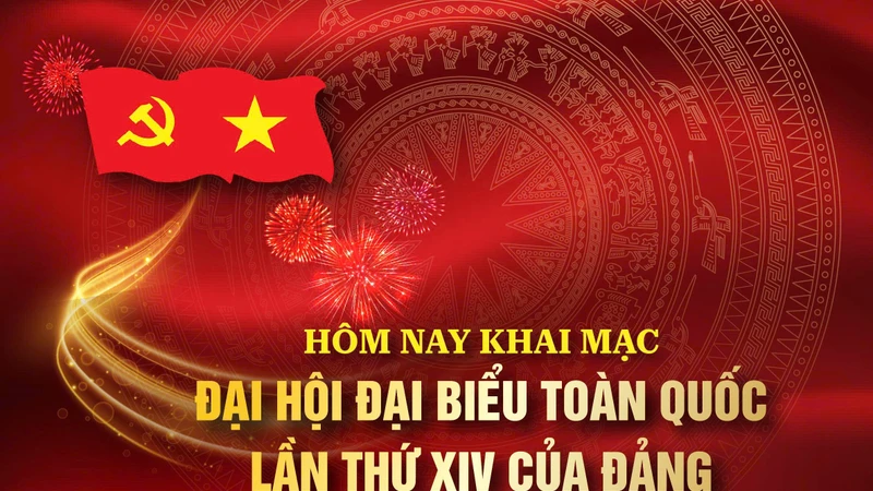Khai mạc trọng thể Đại hội đại biểu toàn quốc lần thứ XIV của Đảng