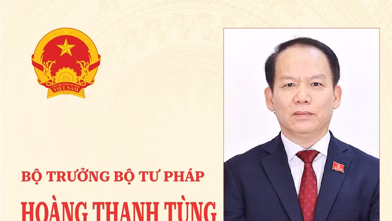 [INFO] Chân dung Bộ trưởng Bộ Tư pháp Hoàng Thanh Tùng