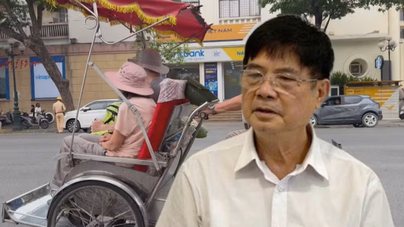 Xích lô 'độ' điện tung hoành ở phố cổ Hà Nội: Thực tế 'chạy trước' thí điểm