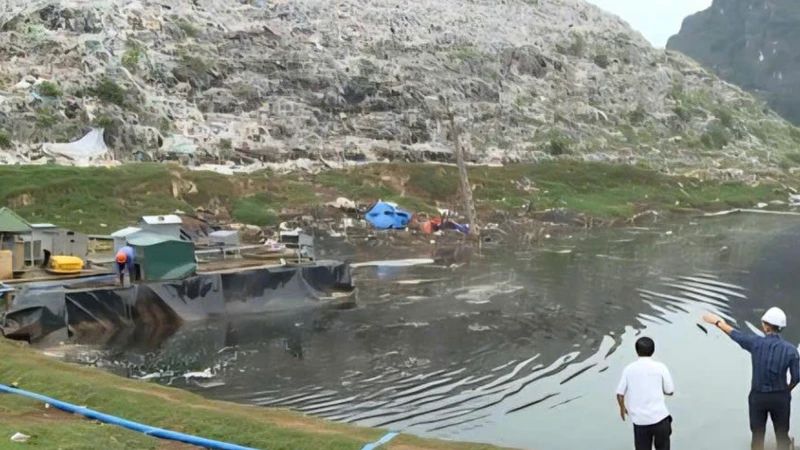 Thanh Hóa xử lý ô nhiễm tại bãi rác Đông Nam