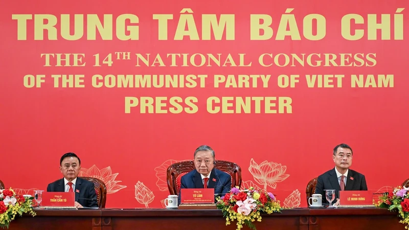 Tổng Bí thư Tô Lâm chủ trì họp báo quốc tế kết quả Đại hội XIV của Đảng