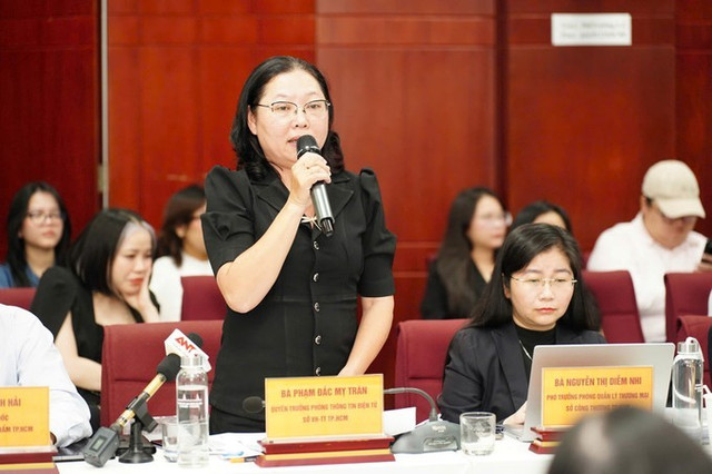 Bà Phạm Đắc Mỵ Trân cho biết Luật Quảng cáo 2025 có nhiều điểm mới quan trọng mà doanh nghiệp, người có ảnh hưởng cần lưu ý