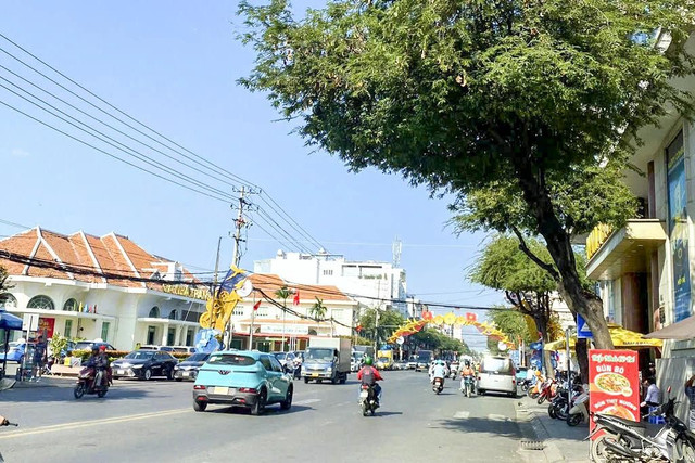 Đường Thái Nguyên gắn với ga Nha Trang.