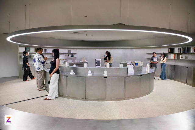 Một khu vực bên trong Rue Miche L'édition tại Union Square. Ảnh: Hoài Bảo.