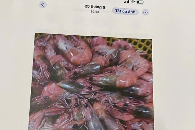 Thực phẩm không đạt chất lượng được Tổ phó bếp bán trú chụp lại. Thực phẩm không đạt chất lượng được Tổ phó bếp bán trú chụp lại.