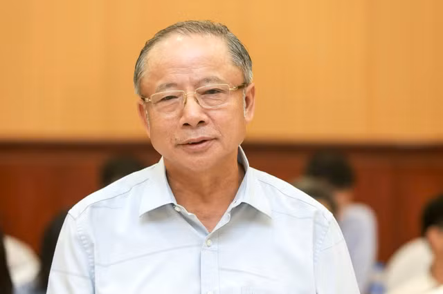 Ông Nguyễn Văn Thân, Ủy viên Đoàn Chủ tịch Ủy ban Trung ương MTTQ Việt Nam, Đại biểu Quốc hội, Chủ tịch Hiệp hội Doanh nghiệp nhỏ và vừa Việt Nam. Ảnh: Quang Vinh