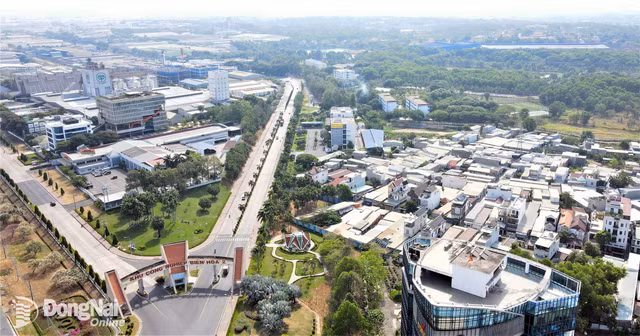 Khu công nghiệp Biên Hòa 2 được đề xuất chuyển đổi công năng giai đoạn sau năm 2045 để phục vụ tái thiết đô thị Biên Hòa. Ảnh: Phạm Tùng