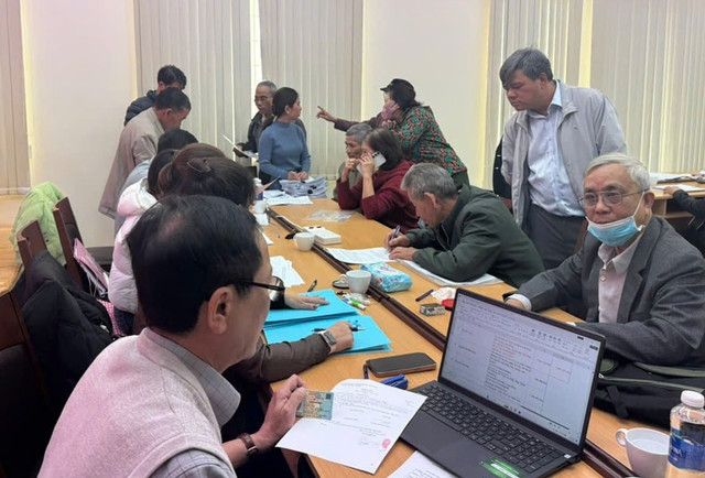 Các đơn vị triển khai chi trả bồi thường, hỗ trợ, tái định cư các dự án cao tốc Bảo Lộc - Liên Khương và Tân Phú - Bảo Lộc tại xã Hiệp Thạnh