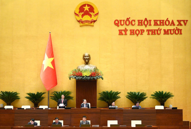 Kỳ họp Quốc hội ngày 13/11. Ảnh: Như Ý