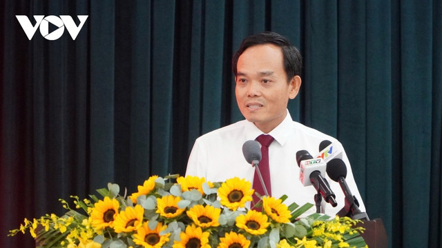 Bí thư Thành ủy TP.HCM Trần Lưu Quang phát biểu (Ảnh L.V) Bí thư Thành ủy TP.HCM Trần Lưu Quang phát biểu (Ảnh L.V)