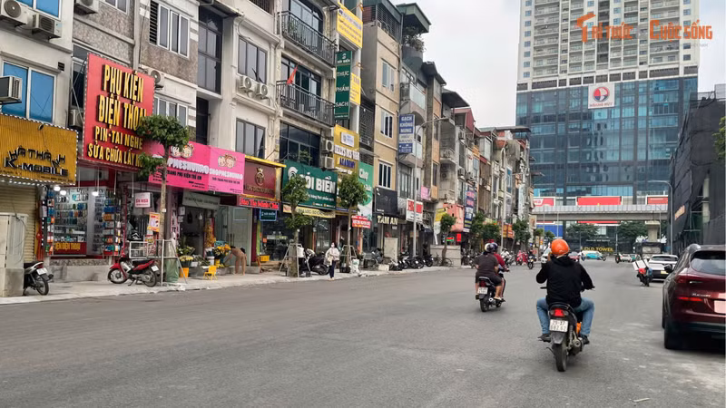 Đường Nguyễn Tuân sắp hoàn thiện với diện mạo mới sạch đẹp