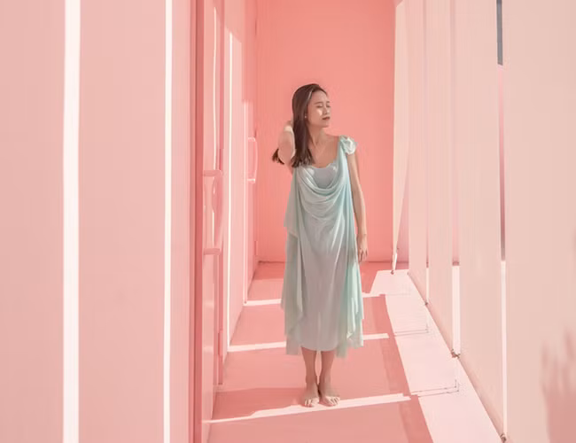 Wutopia Lab phản ánh hiện thực khi mọi người vẫn cho rằng phụ nữ vẫn là vai trò chính trong bếp gia đình. Từ đó ý tưởng xây dựng hai căn nhà, màu hồng cho nữ giới và màu xanh cho nam giới được Shenzhen Biennale hướng đến.