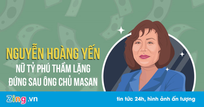Đồng hành cùng chồng, bà Nguyễn Hoàng Yến hiện giữ vai trò Thành viên HĐQT kiêm Phó tổng giám đốc Masan Group, Thành viên HĐQT của Masan Consumer. Bên cạnh đó, bà Yến đang nắm giữ hơn 42,4 triệu cổ phiếu MSN trị giá trên 4.800 tỷ đồng và là nữ đại gia giàu thứ 11 trên sàn chứng khoán. Ảnh: Zing.