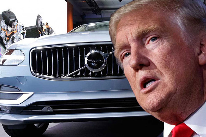 Một nửa trong số 4.000 nhân viên của hãng xe ôtô Volvo dự kiến sẽ làm việc tại nhà máy của hãng có liên quan đến hoạt động xuất khẩu, và nếu hãng không thể kinh doanh một cách tự do, số lượng việc làm cho người dân Mỹ sẽ bị cắt giảm. Volvo vừa mở nhà máy đầu tiên tại Mỹ ở bang South Carolina cách đây vài tuần và hiện có gần 300 đại lý.