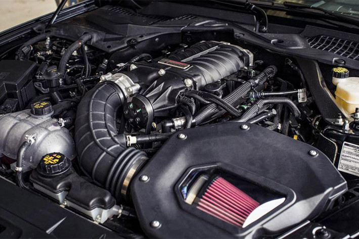 Về sức mạnh, Ford Mustang GT Eagle Squadron được trang bị khối động cơ V8 5.0L đi kèm hệ thống siêu nạp Ford Performance, giúp sản sinh công suất 700 mã lực và mômen xoắn cực đại 826 Nm.