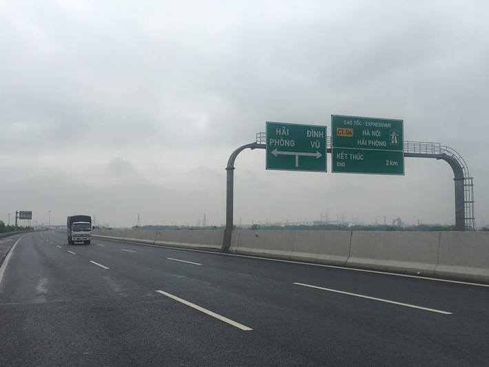 Chiều dài quãng đường từ Hạ Long đi Hải Phòng giảm được 2/3 từ 75km xuống còn 25km.