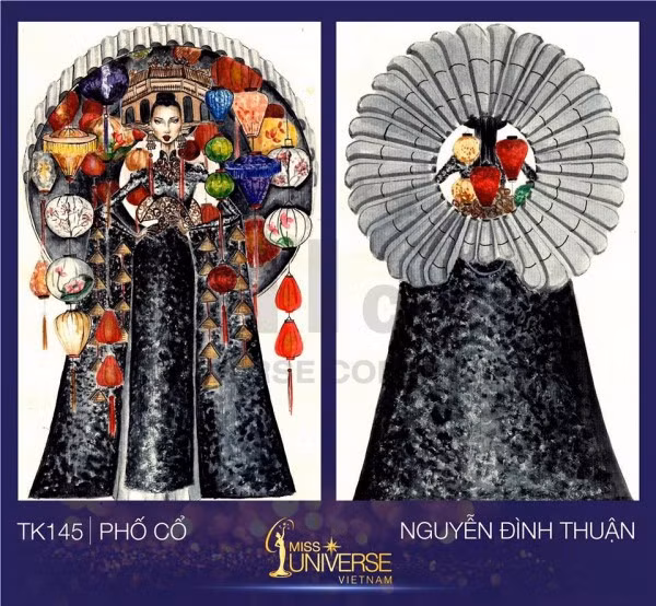 Ma mị như tác phẩm dự thi "Phố cổ" của Nguyễn Đình Thuận.