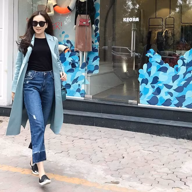 Kể từ sau khi về nhà chồng, Mai Ngọc càng khiến người ta không thể rời mắt bởi vẻ đẹp vừa ngọt ngào nhưng lại rất sang trọng và quý phái. Ảnh: Helino.