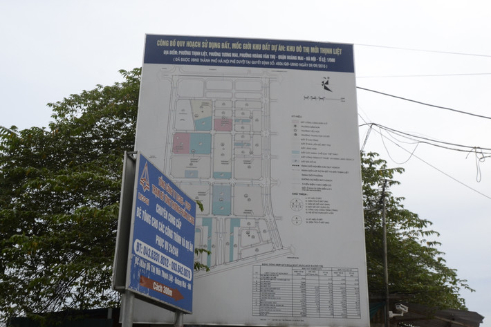 UBND TP. Hà Nội đã có quyết định thu hồi đất từ năm 2004 giao cho Tổng công ty Licogi làm chủ đầu tư.