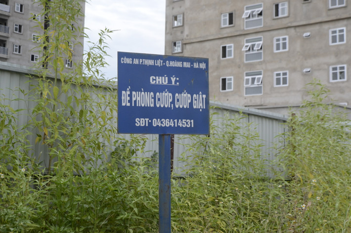 Nhiều khu vực có an ninh bất ổn được Công an phường Thịnh Liệt cảnh báo.