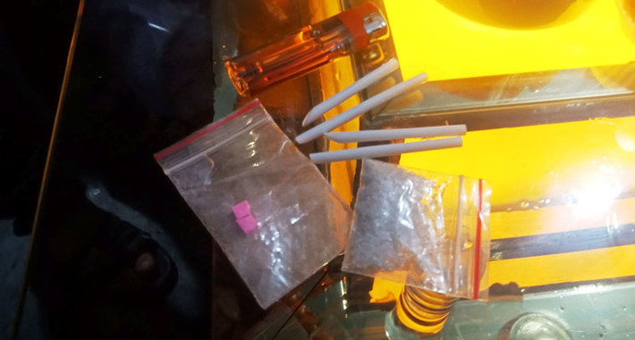 Nhiều tang vật liên quan đến hành vi vi phạm được lực lượng Công an thu giữ, phục vụ cho công tác điều tra.