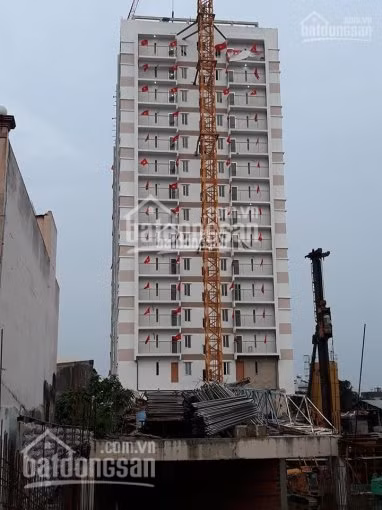 Đây vốn là dự án nhà ở thương mại nhưng sau đó chủ đầu tư đã chuyển đổi công năng 88 căn hộ thương mại thành 168 căn nhà ở xã hội với hai block cao 16 tầng. Do đó, dự án được hưởng ưu đãi trong gói tín dụng 30.000 tỷ đồng. Ảnh: Bất động sản.