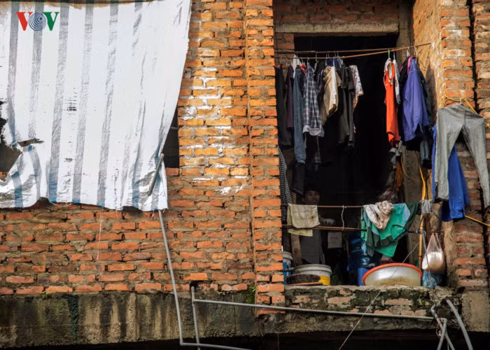 Ngoài ra, chất lượng nơi ở tại công trình này tối và ẩm, cũng là điều kiện để muỗi vằn truyền bệnh sinh sôi, phát triển.