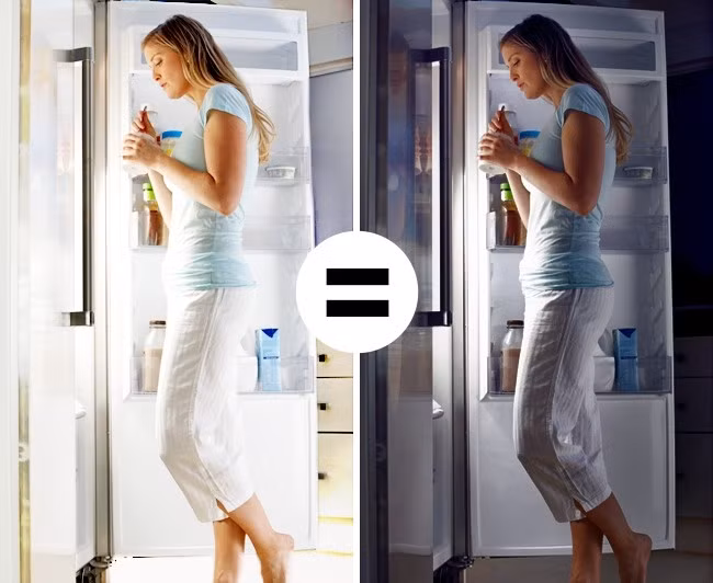 7. Đồ ăn nhẹ vào ban đêm không làm bạn tăng cân: Việc ăn nhẹ vào ban đêm có liên quan đến chứng béo phì nhưng chúng không phải là nguyên nhân của nó. Việc ăn nhẹ ban đêm gây tăng cân là do thời điểm đó bạn thiếu hoạt động thể chất. Ảnh: Depositphotos.