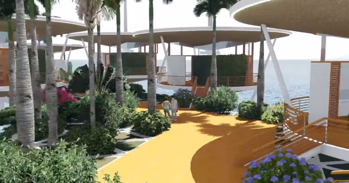 Thiết kế đầu tiên gồm nhiều cụm toà nhà với các tấm năng lượng mặt trời và tuabin gió lớn. Thiết kế thứ 2 có hình móng ngựa và dành nhiều không gia xanh hơn.