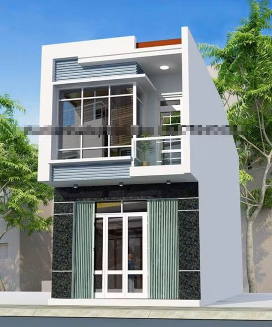 Mẫu nhà ống 1 tầng với kiến trúc đơn giản được đưa vào sử dụng ngày càng nhiều. Ảnh: Thietkenhadepmoi.