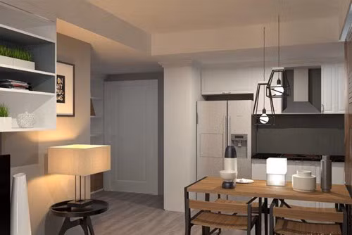 Căn bếp thiết kế hiện đại và đẹp mắt.