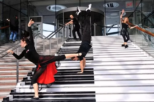 "Cầu thang piano" cũng phổ biến ở cả Thổ Nhĩ Kỳ.