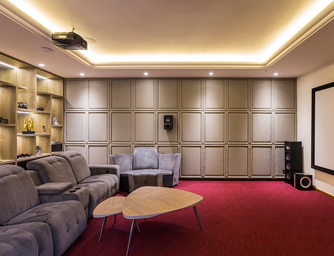 Nội thất phòng khách đẹp sang trọng với thiết kế đương đại.