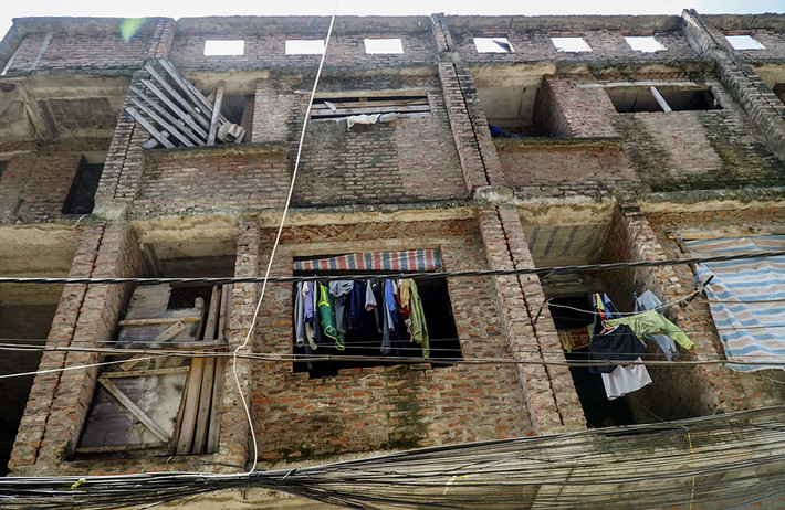 Những ngày gần đây, cơ quan chức năng Q. Bắc Từ Liêm thường xuyên kiểm tra những khu vực mất an toàn PCCC để nhắc nhở người dân.