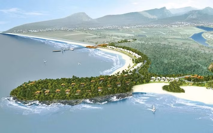 Dự án Lancaster Nam O Resort &amp; Spa nằm tại một trong những bãi biển cuốn hút nhất Việt Nam tại phường Hòa Hiệp Nam, quận Liên Chiểu, Đà Nẵng; trên trục đường huyết mạch Bắc – Nam, cách sân bay quốc tế Đà Nẵng chỉ 15 phút di chuyển bằng ô tô, cách phố cổ Hội An 20 phút và liền kề khu khách sạn đẳng cấp 5 sao. Ảnh phối cảnh dự án: Tập đoàn Trung Thủy.