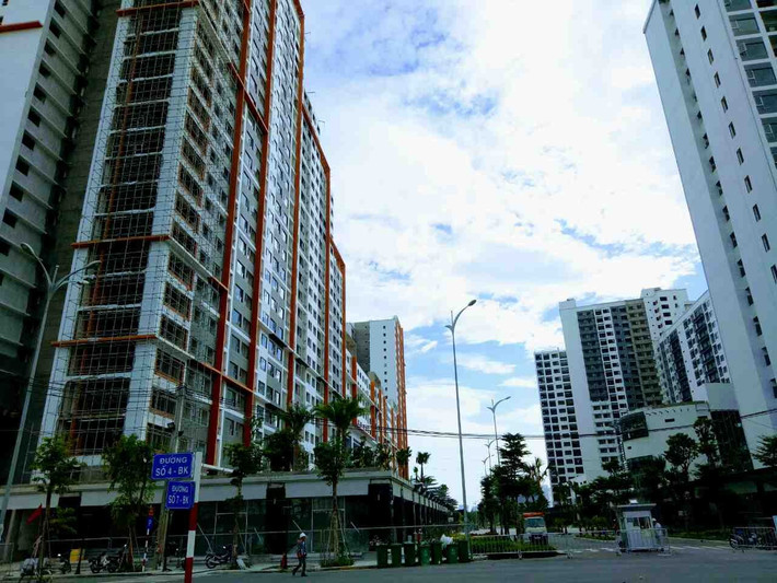 Giá bán căn hộ New City đang được rao khoảng 47-65 triệu đồng/m2 (2-3,5 tỉ đồng/căn). Mức này ngang bằng với giá bán các căn hộ thương mại tại khu vực này. Ảnh: newcitythuthiem87.com.