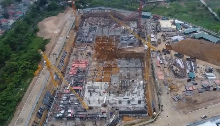 Hải Phát đang thế chấp quyền sử dụng đất và tài sản gắn liền với đất hình thành trong tương lai (1.224 căn hộ). Ảnh: hanoihomalandhaiphat.com.