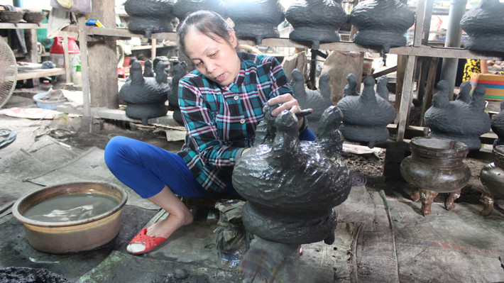 Hiện nay ở An Hội chỉ còn 5 gia đình gắn bó với nghề lư đồng truyền thống, gồm các lò Hai Thắng, Năm Toàn, Sáu Bảnh, Ba Cồ, Út Kiển và các nghệ nhân cũng đã lớn tuổi.