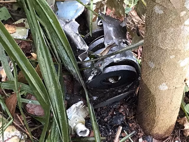 Một số bộ phận có vết cháy. Nguồn ảnh: Báo Giao Thông