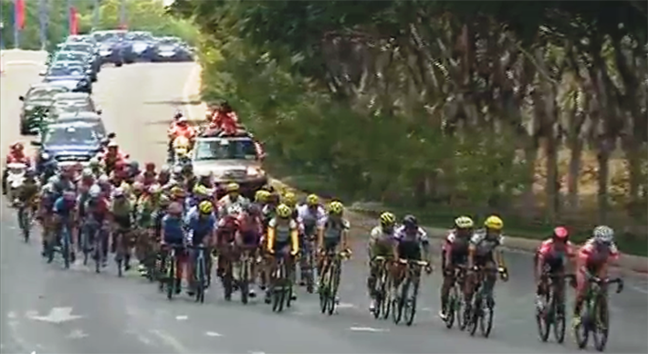 Chặn đua cuối cùng xuất phát từ tỉnh Vĩnh Long về TP HCM diễn ra từ sáng sớm nay với lộ trình 145 km.