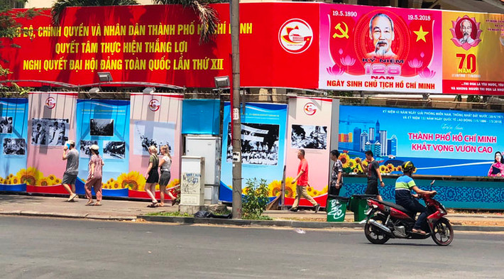 Sau 43 năm thống nhất đất nước, TP HCM đã từng ngày đổi thay và là nơi đón lượng du khách quốc tế đến du lịch nhiều nhất nước.