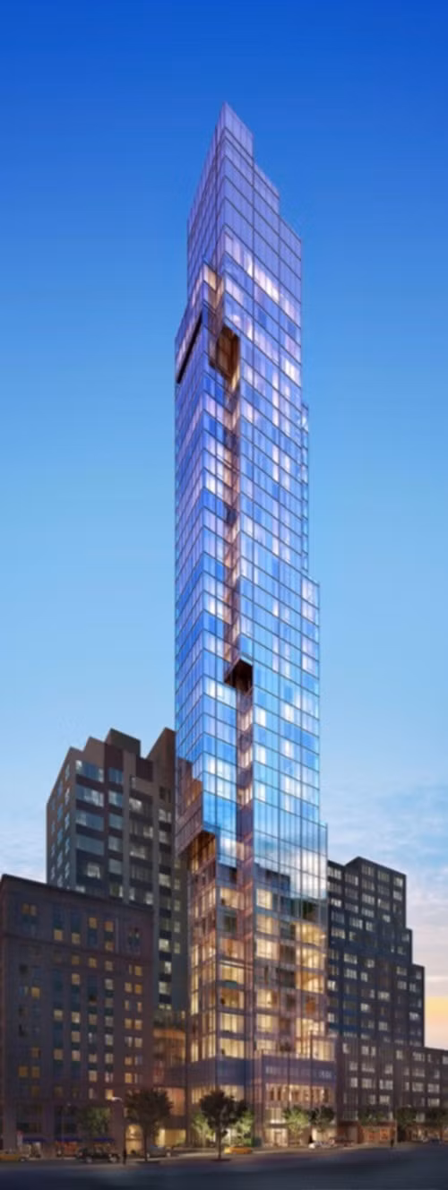 Dù siêu mỏng không được quyết định bởi chiều cao của tòa nhà, thực tế các tòa nhà siêu mỏng của New York đều là các tòa nhà chọc trời. Nó trở thành hình mẫu phát triển của bất động sản thế giới.