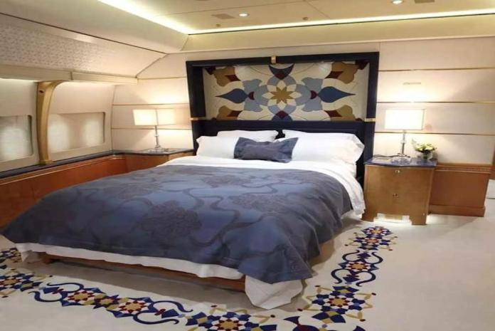 Luxury Boeing 747-8 VIP được ví như một khách sạn hạng sang với thiết kế 7 phòng ngủ và 2 phòng họp lớn. Ảnh: Stockholmcf.